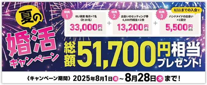 2025年8月からの結婚相談所ツヴァイのキャンペーン情報