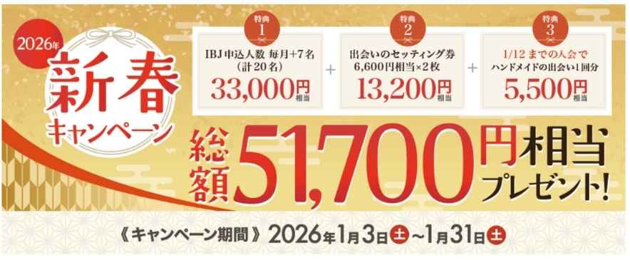 2026年1月結婚相談所ツヴァイのキャンペーン情報詳細イメージ画像