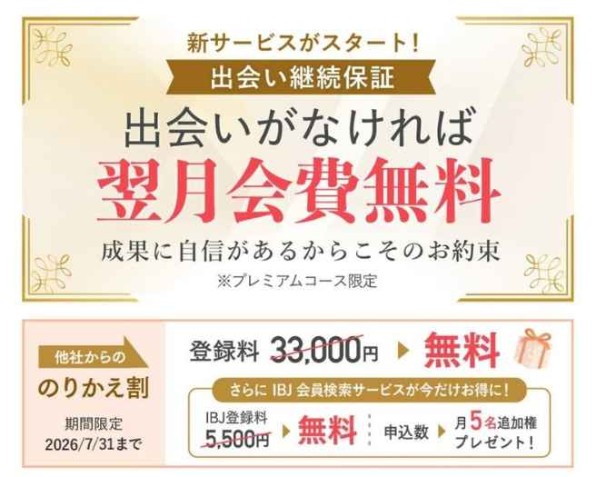 2026年8月結婚相談所パートナーエージェントの割引キャンペーン情報説明イメージ画像